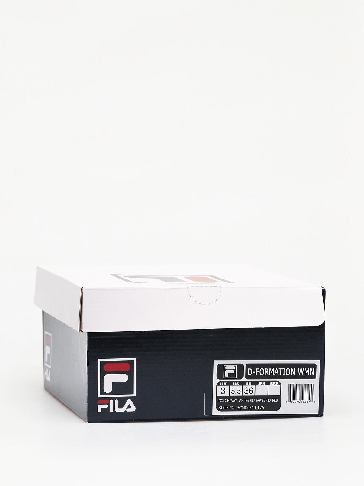 Fila D Formation Shoes Wmn (white/fila navy/fila red)