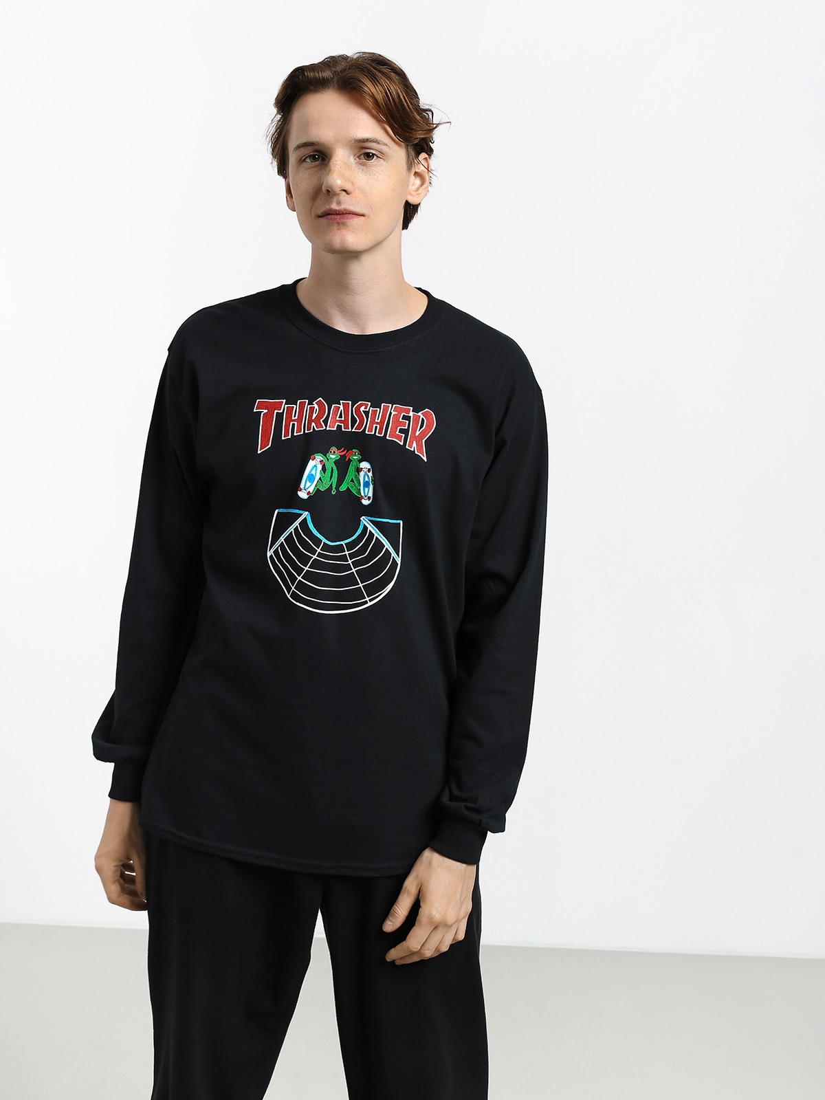 Black thrasher long sleeve best sale