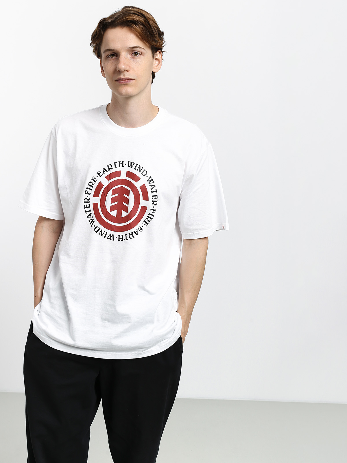 element t shirt white