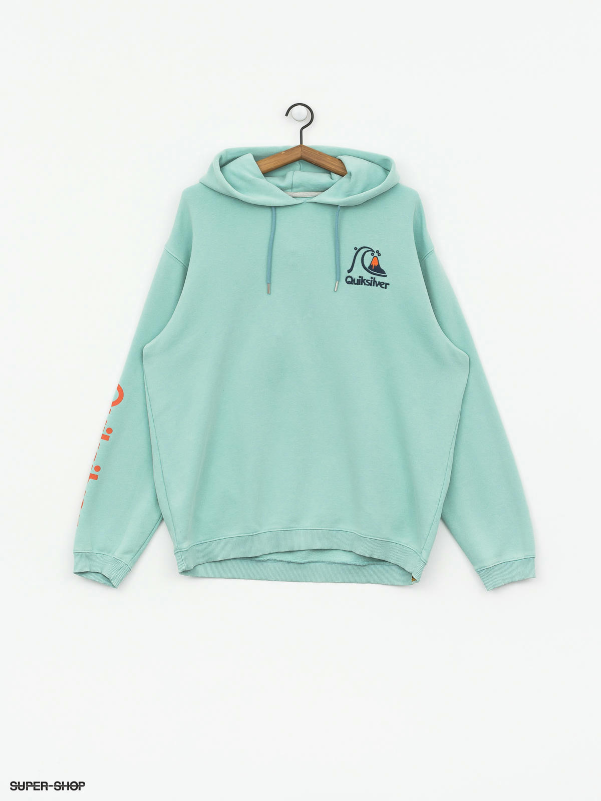 turquoise hoodie