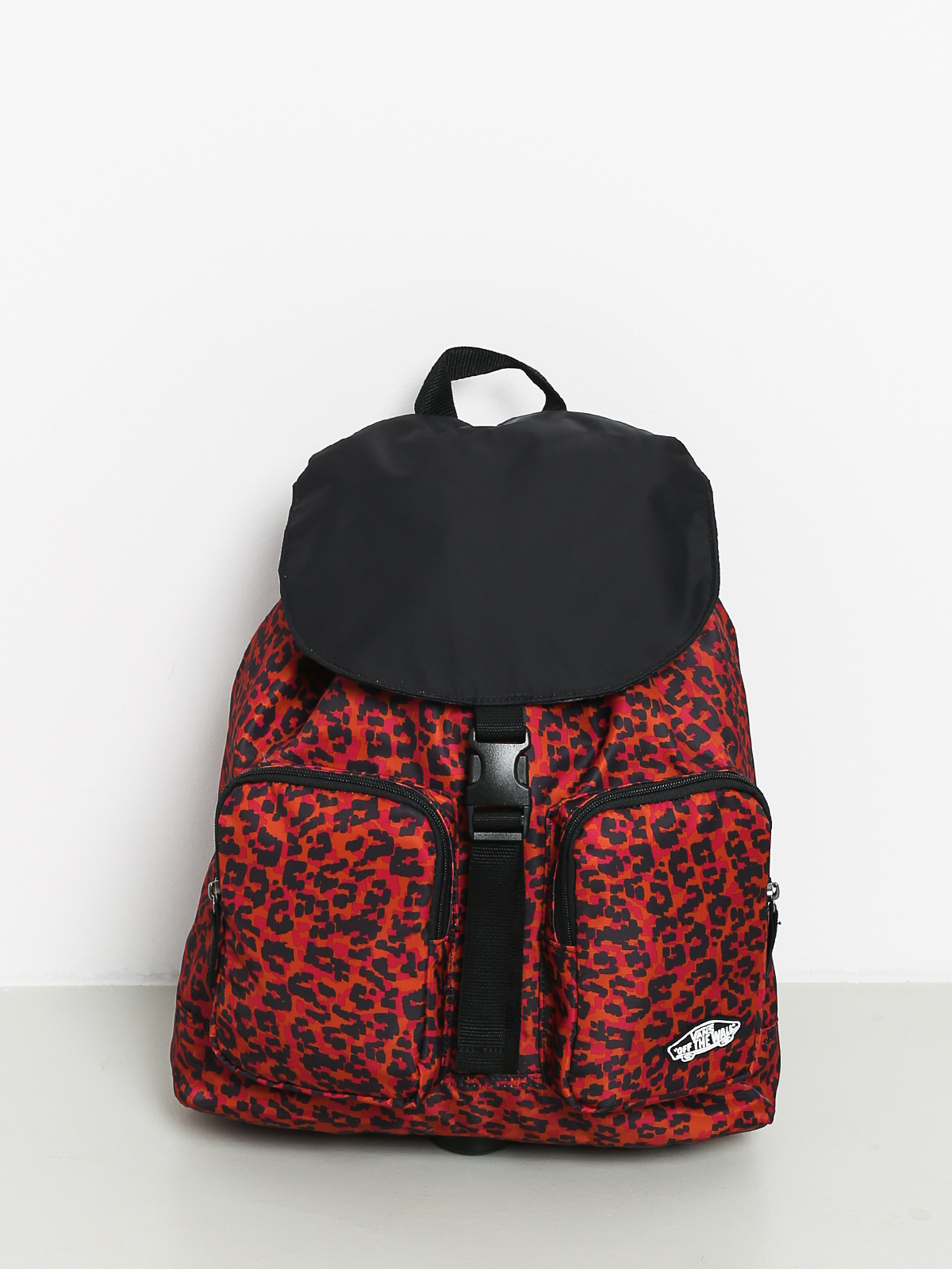 Vans Geomancer II Backpack Wmn red (wild leopard)