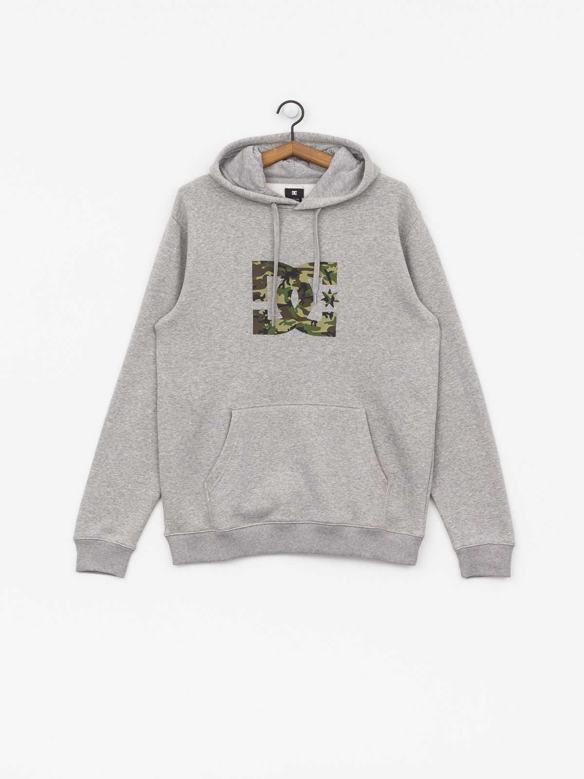 DC Star HD Hoodie (grey heather/camo)