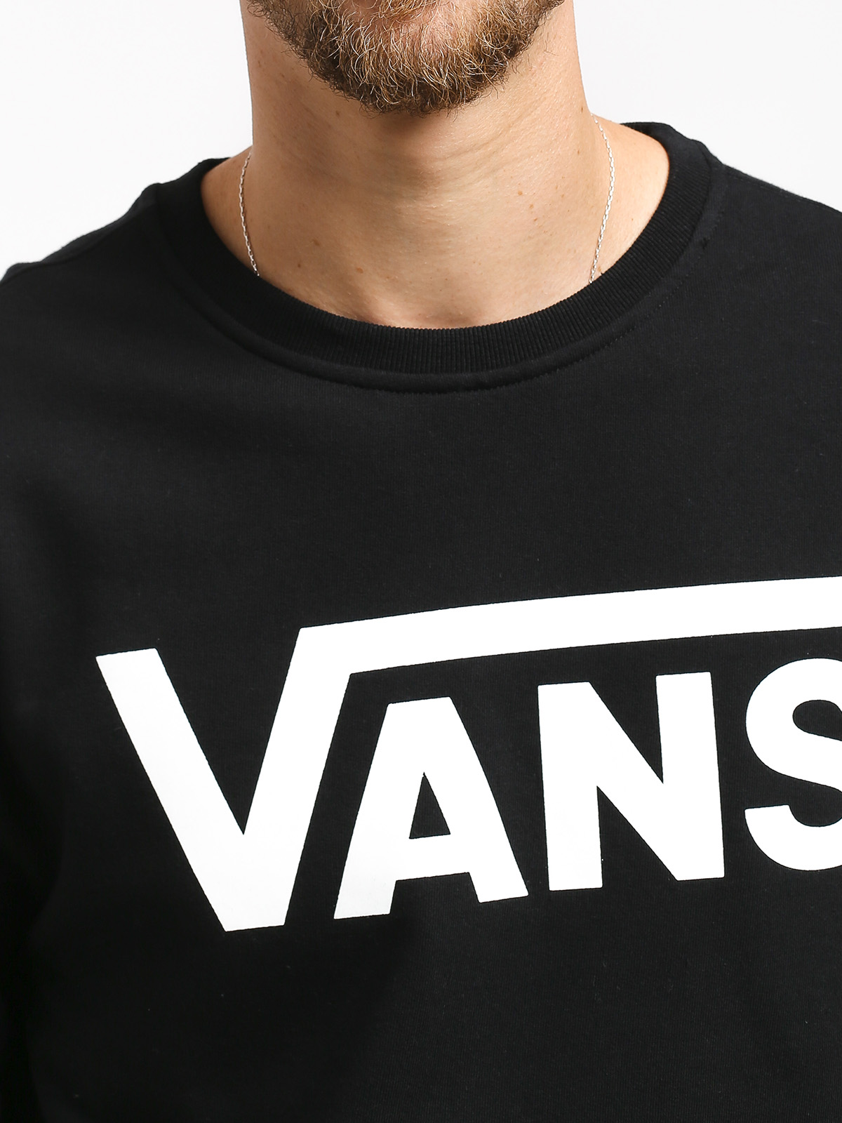 Vans Classic Sweatshirt (black/white)