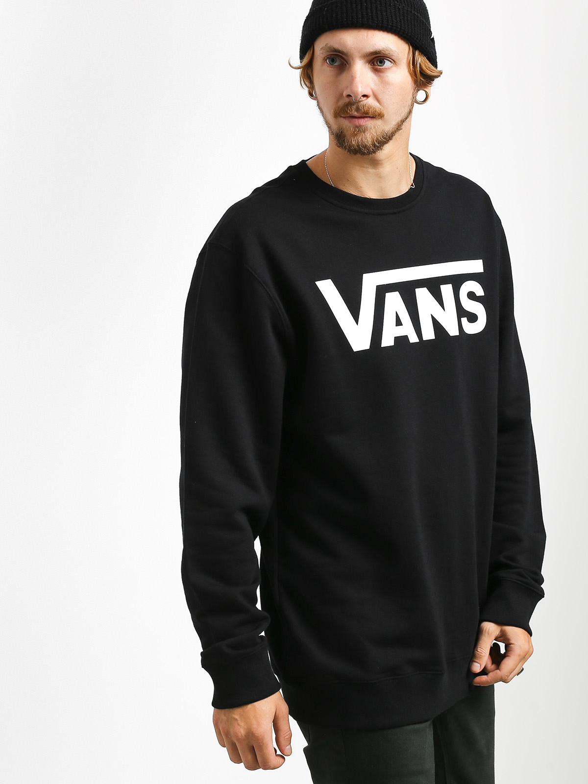 Vans Classic Sweatshirt (black/white)