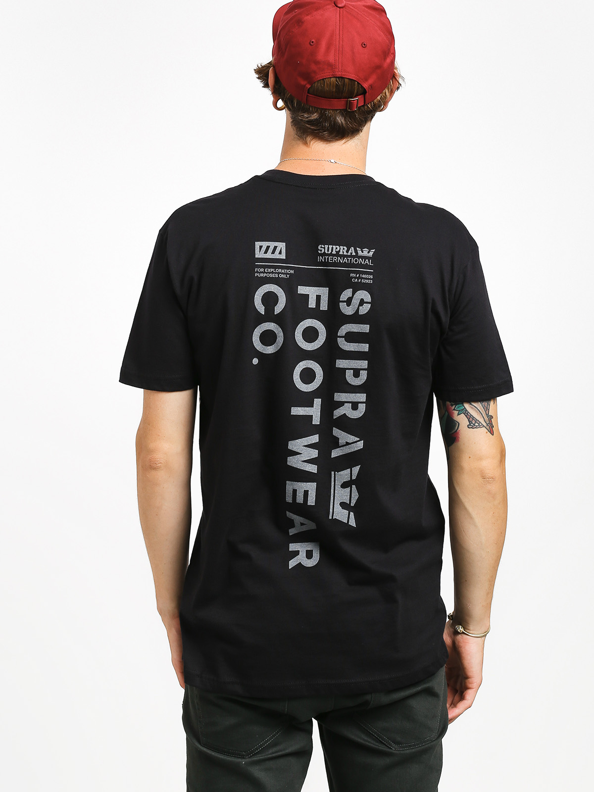Supra Footwear Co T-Shirt (black)