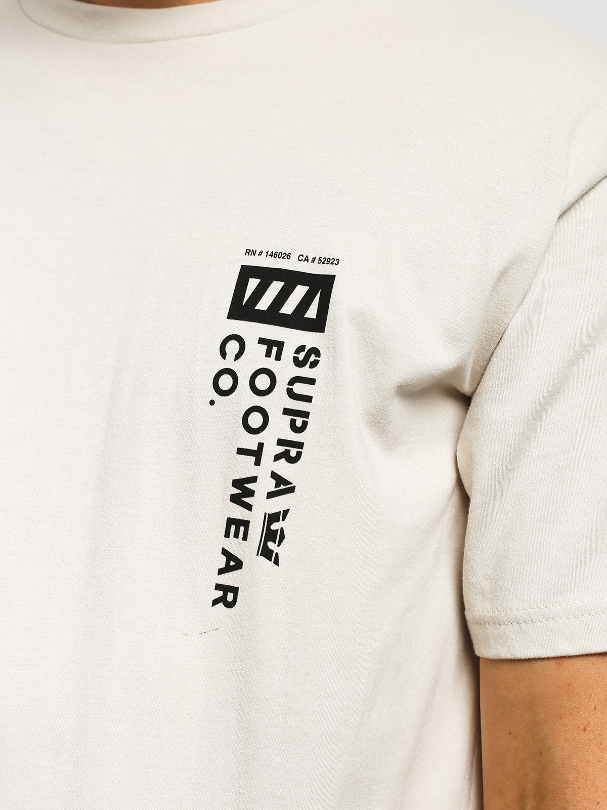 Supra Footwear Co T-shirt (stone)