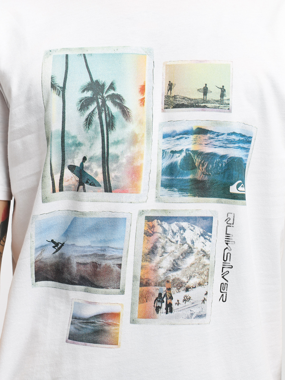 Quiksilver Island Location T-shirt (white)