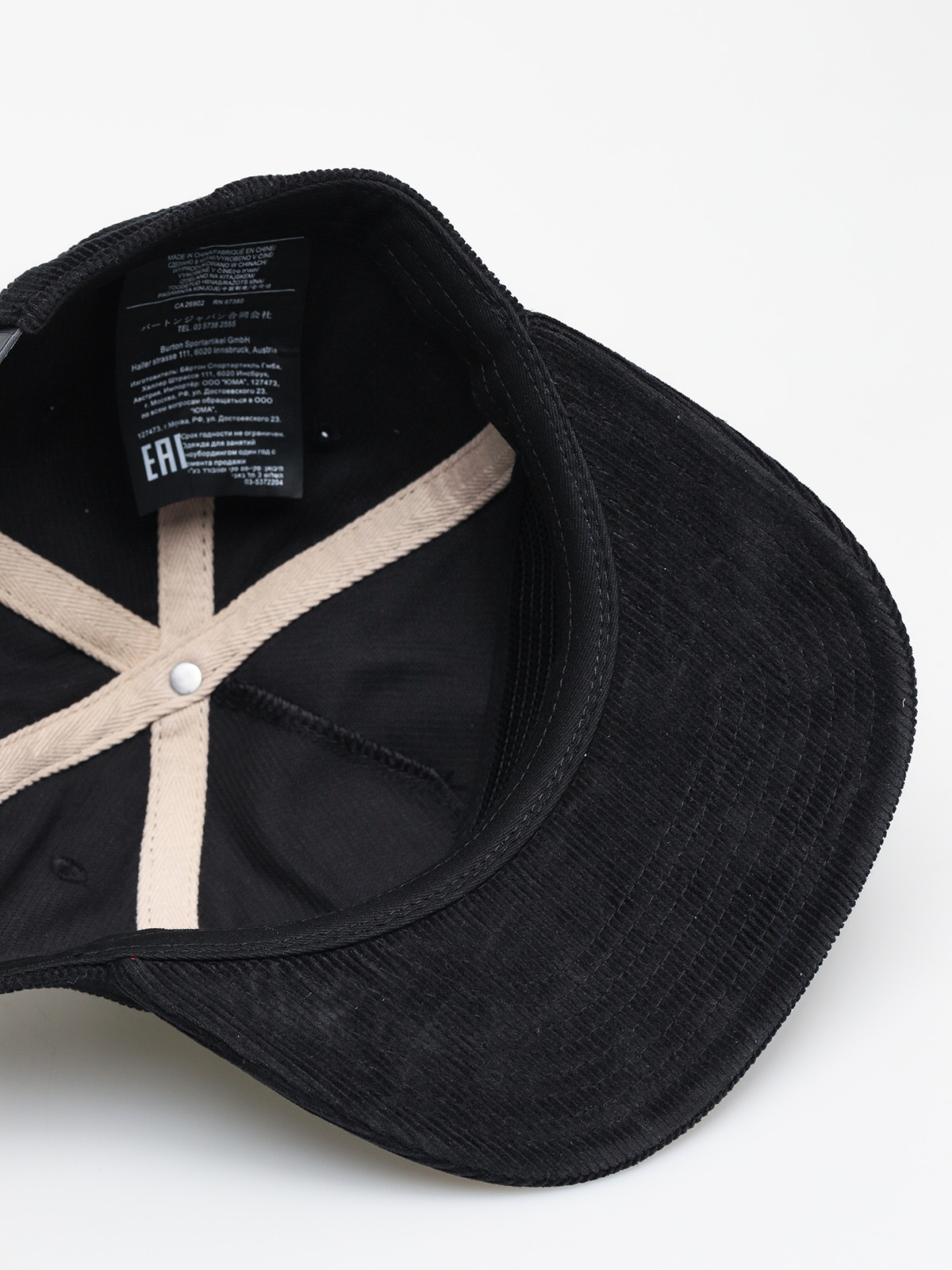 Burton Cap Retro Mtn ZD (true black)