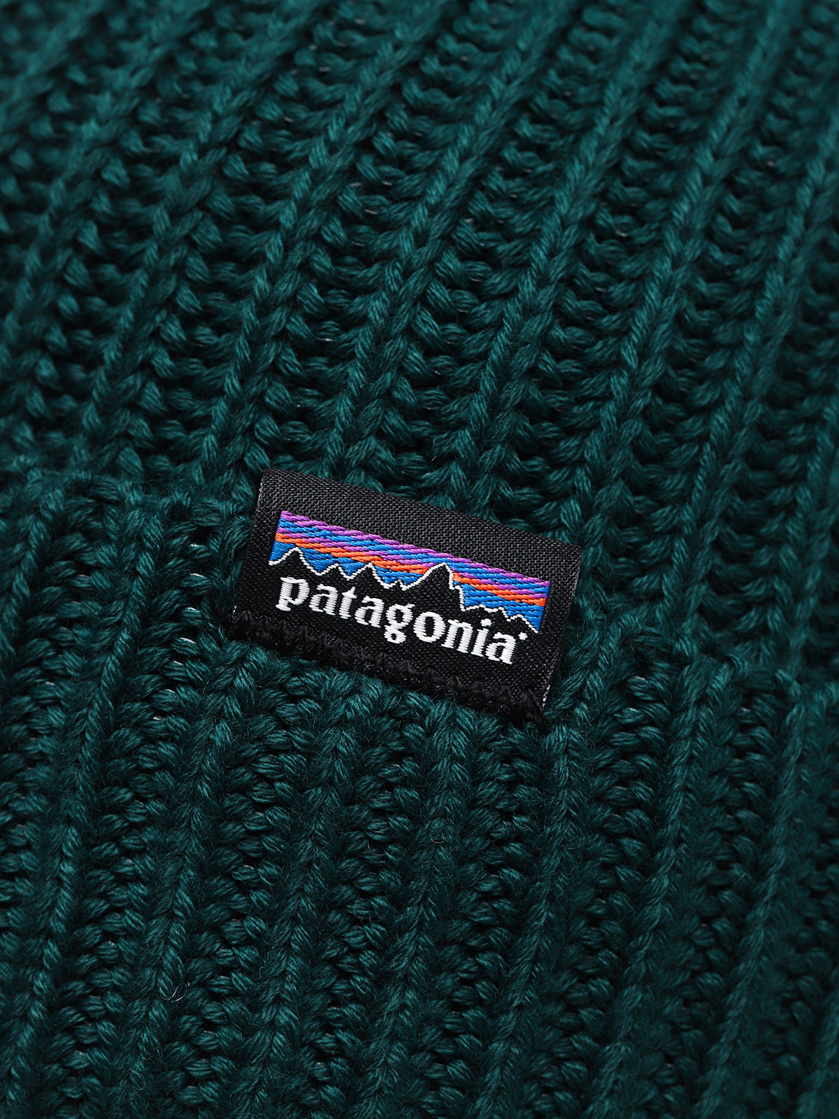 Patagonia Fishermans Rolled Beanie Mütze (piki green)