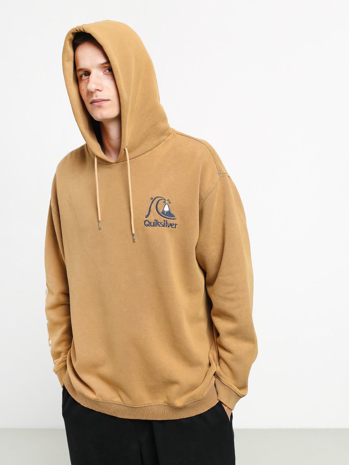 Quiksilver Sweet As Slab HD Hoodie - beige (caribou)