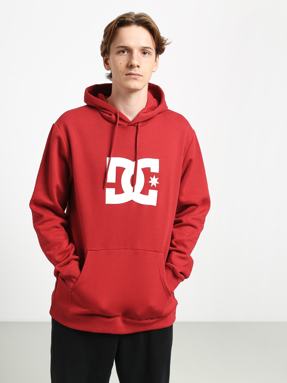 DC Star HD Hoodie (chili pepper/white)