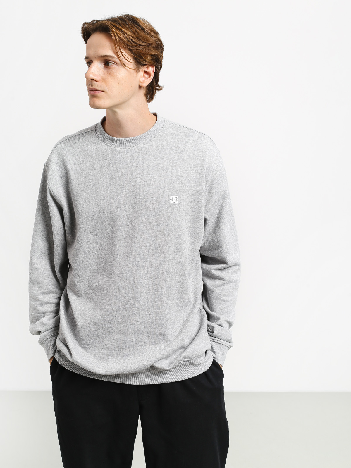 DC Rebel Crew 3 Sweatshirt (grey heather)