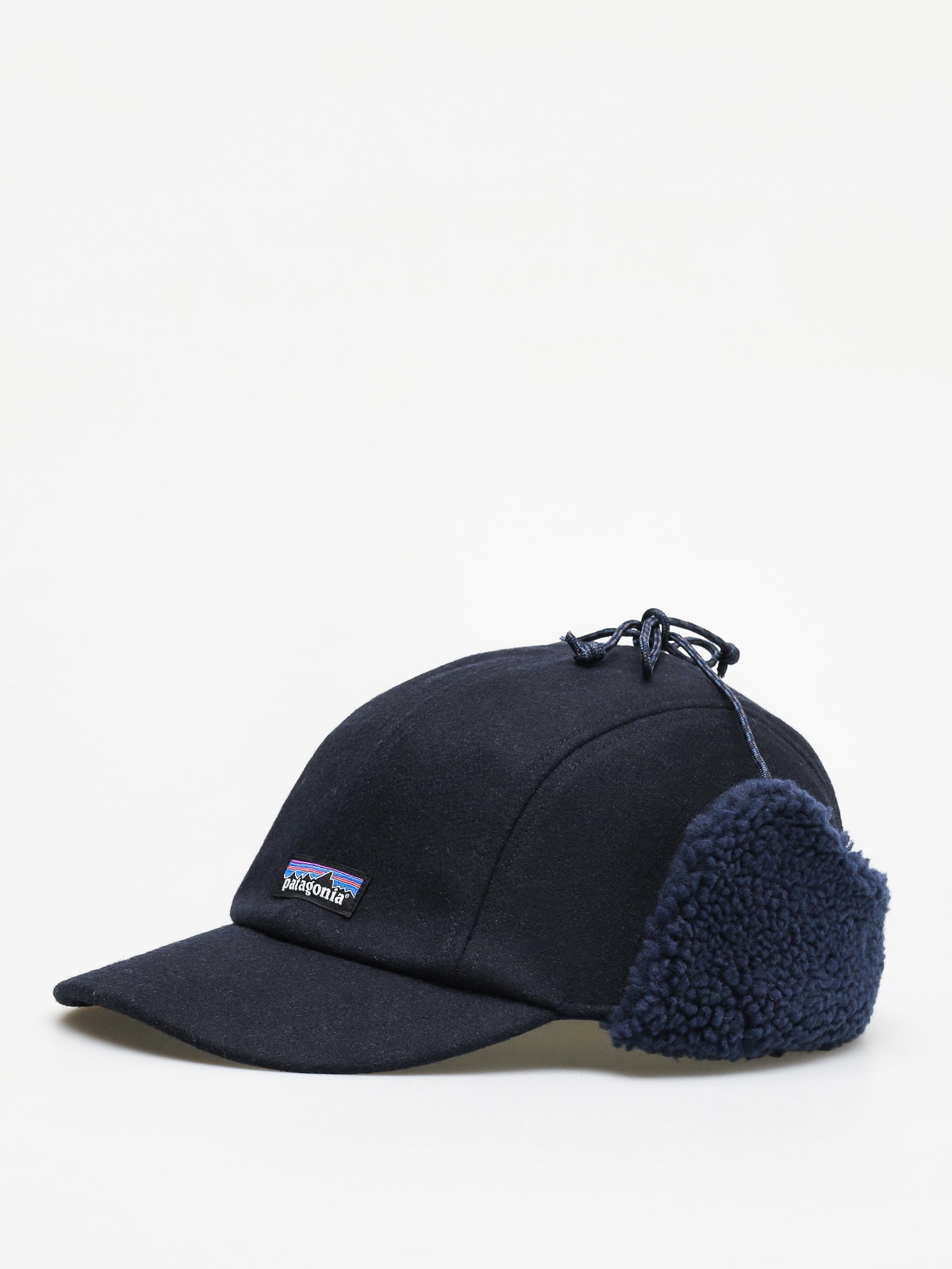 patagonia recycled wool cap navy