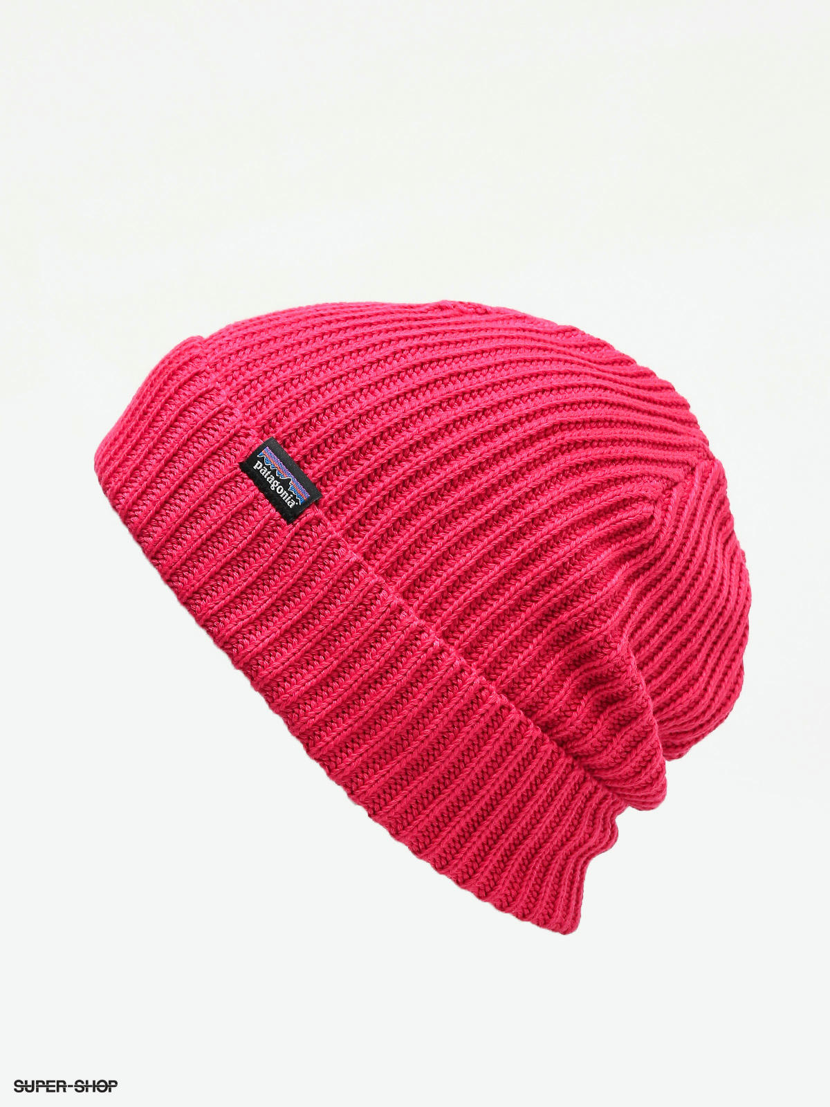 patagonia red beanie