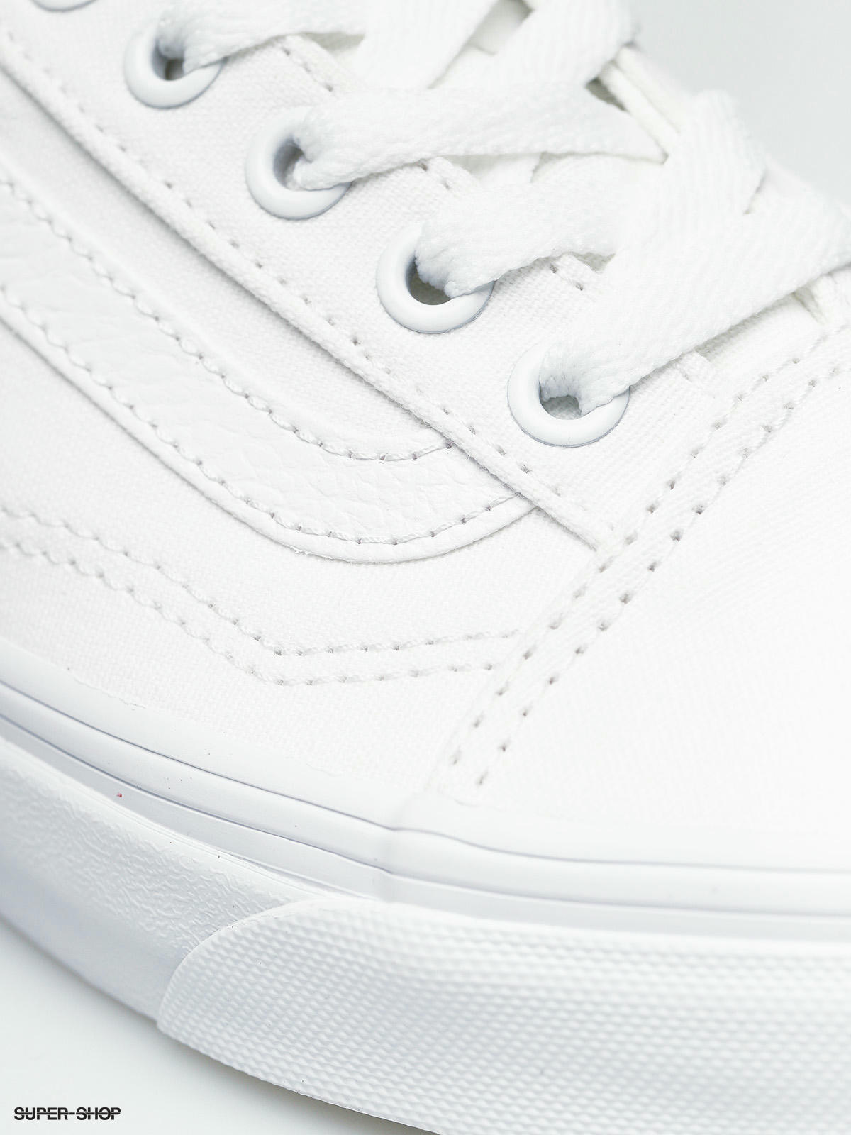 vans old skool true white