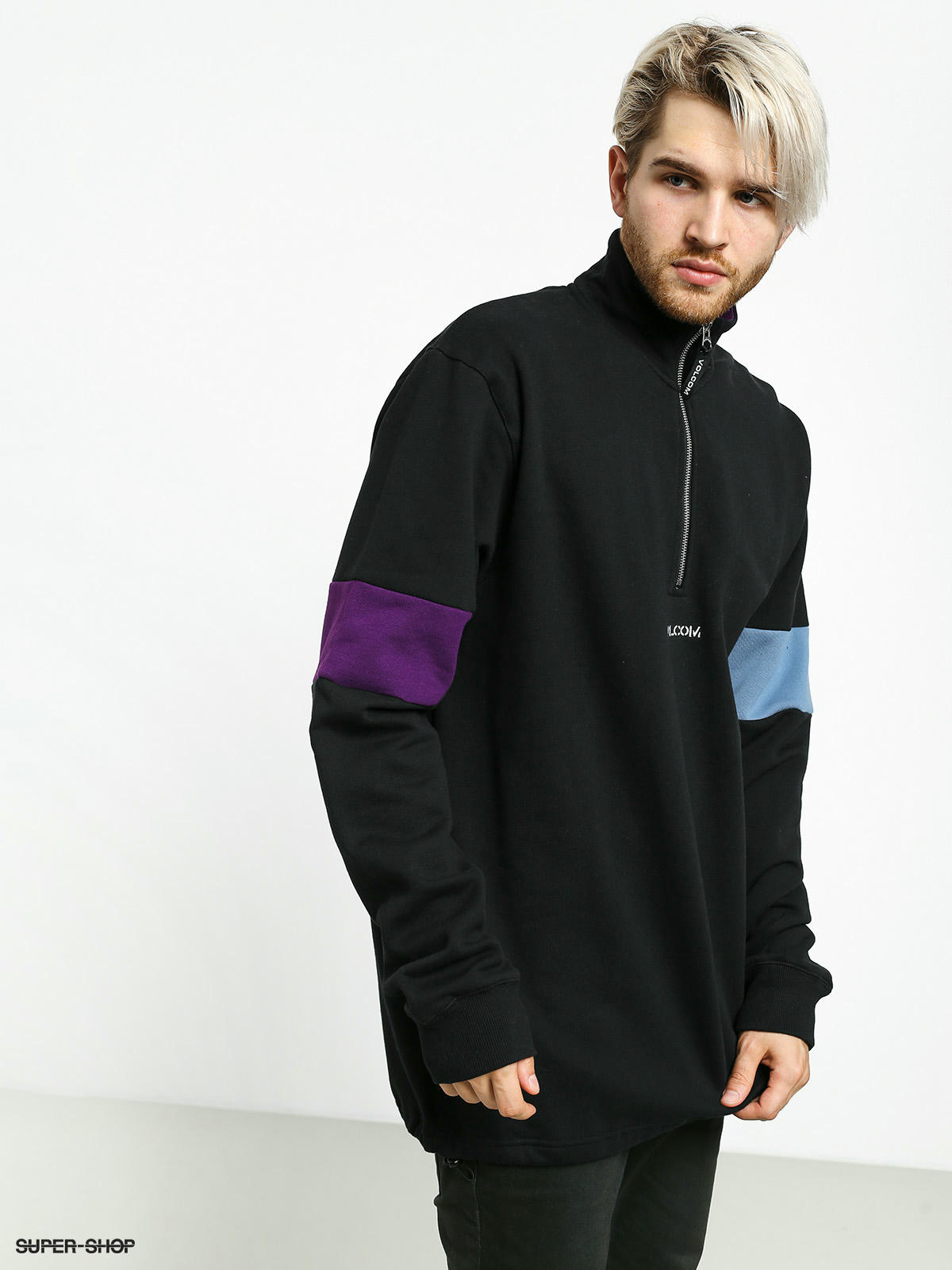 fleece crew sweatshirt