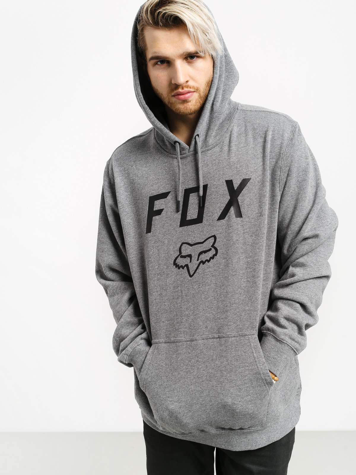 Fox Hoodie Legacy Moth HD (htr graph)