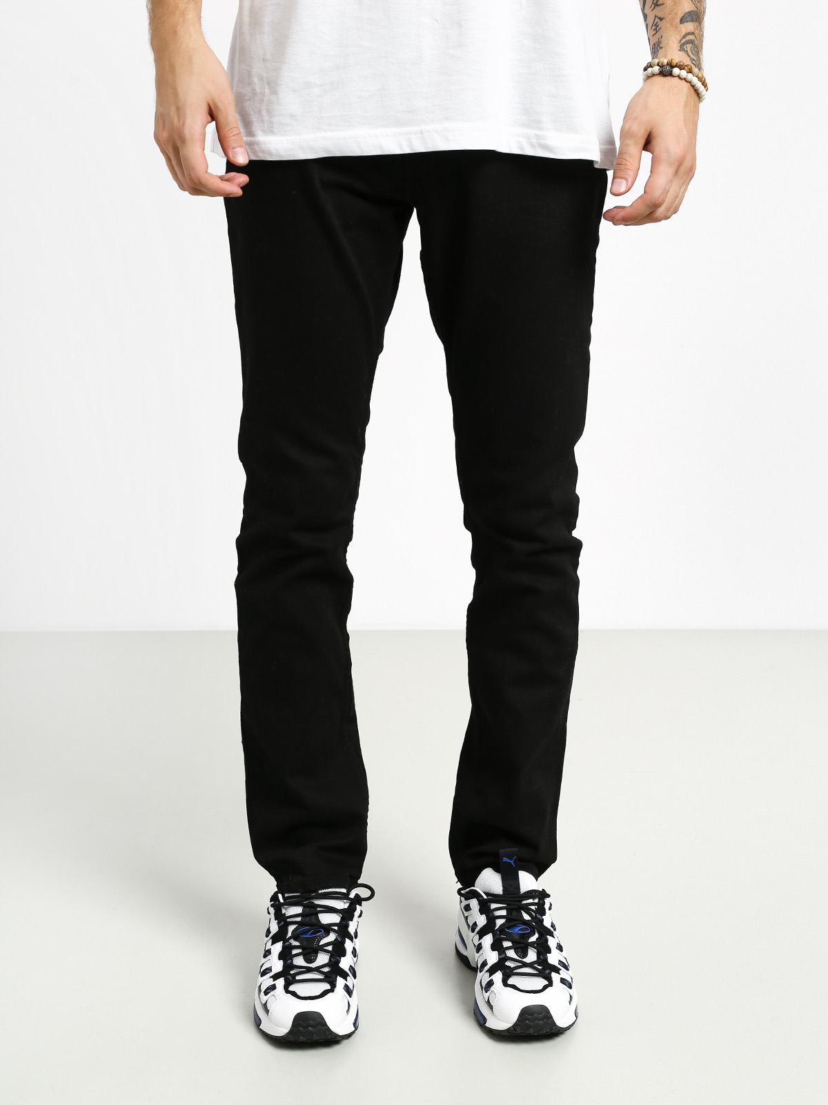 DC Worker Straight Pants (black rinse)