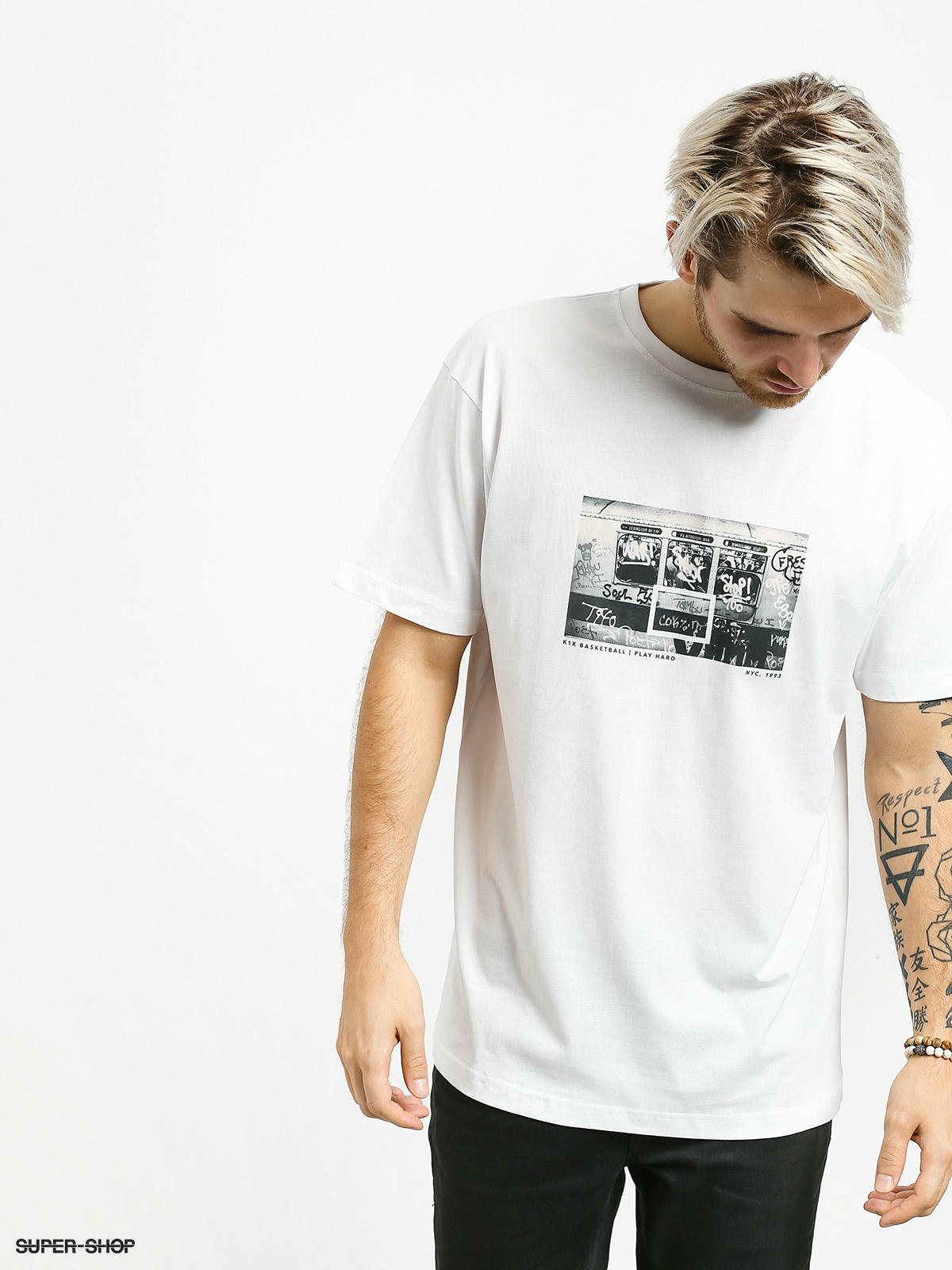 K1x NY Subway T-shirt (white)