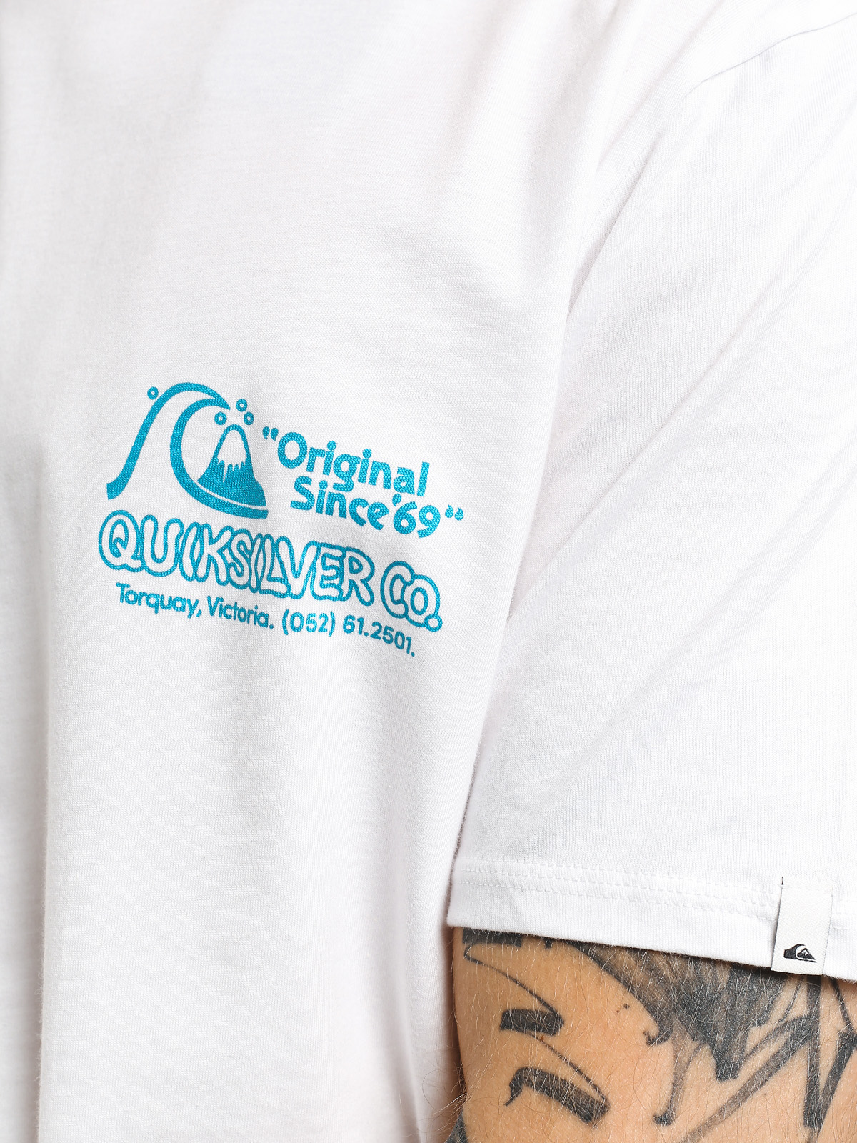 Quiksilver Daily Wax T-shirt (white)