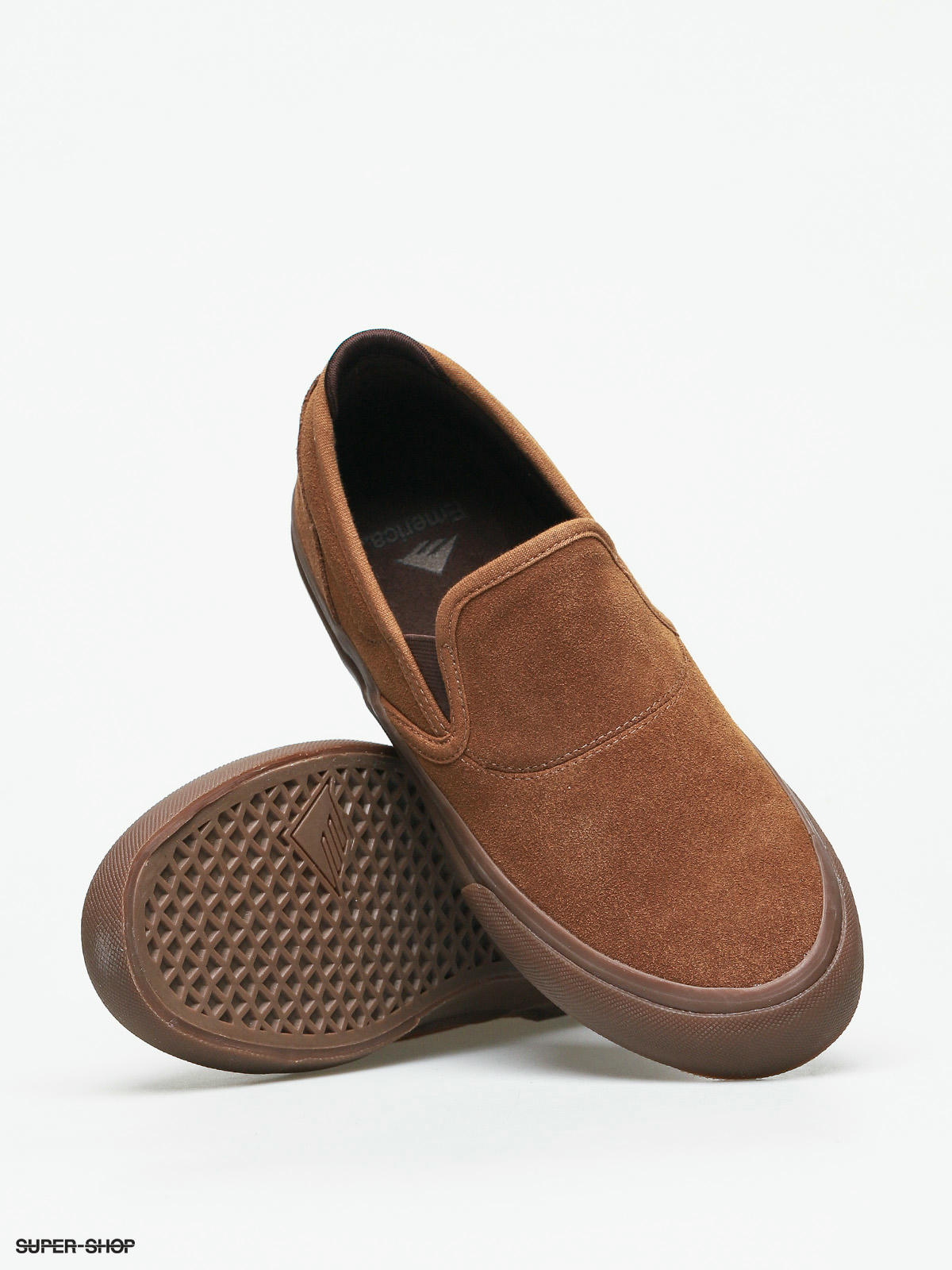 Emerica Shoes Wino G6 Slip-On Brown/Brown/Gum 