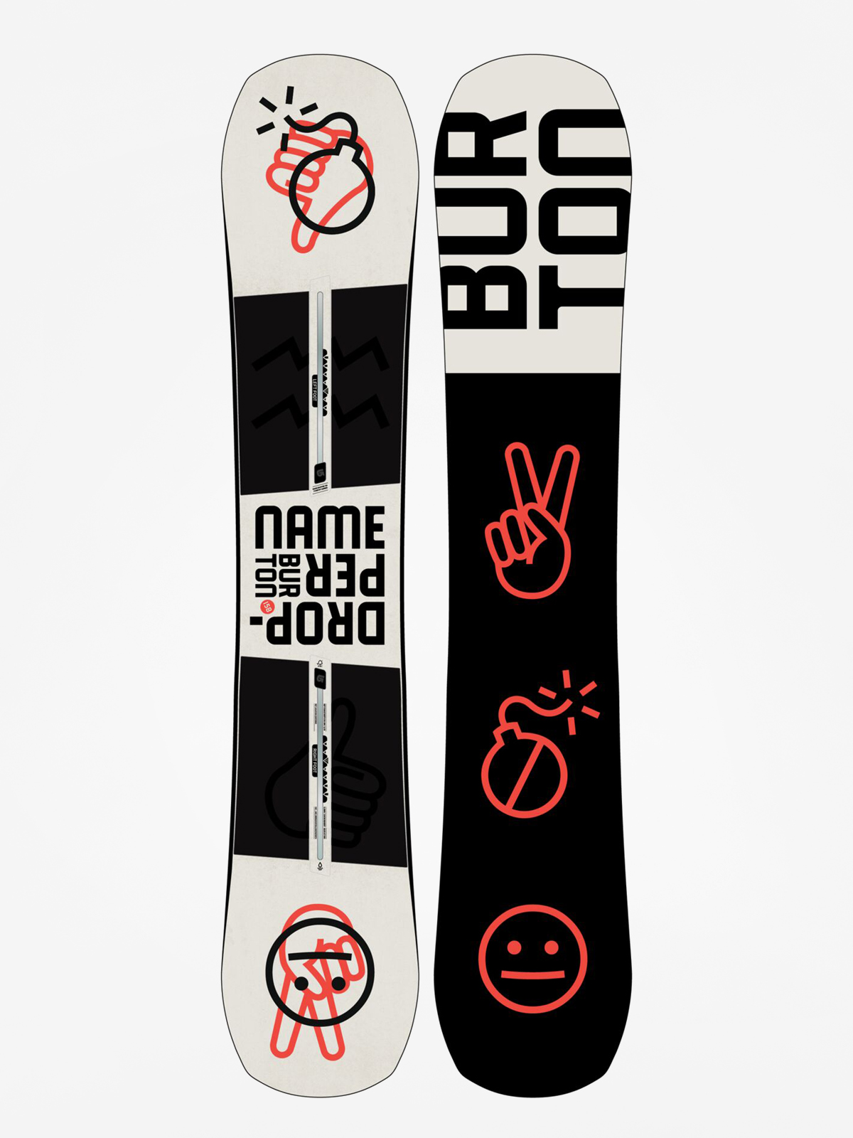 Burton Name Dropper Snowboard - multicolor