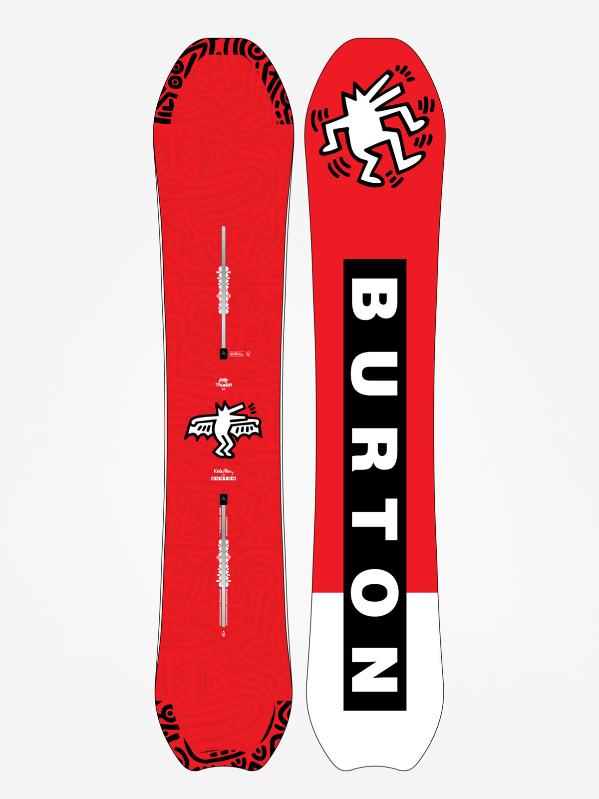 Mens Burton Deep Thinker Snowboard (multi)