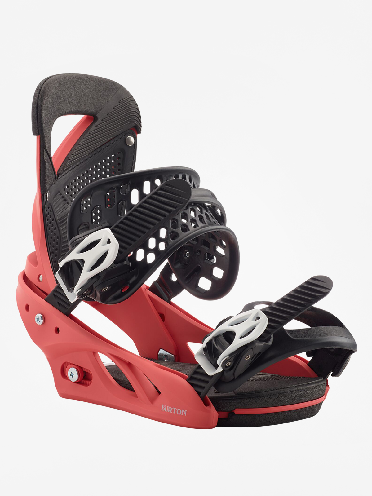 Womens Burton Lexa Snowboard bindings (electric coral)