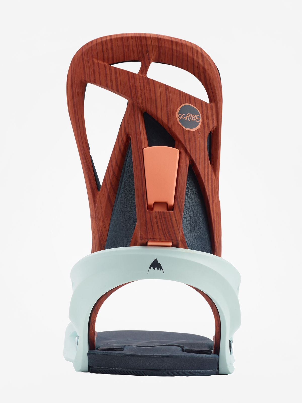 Womens Burton Scribe Snowboard bindings (wood grain jane)