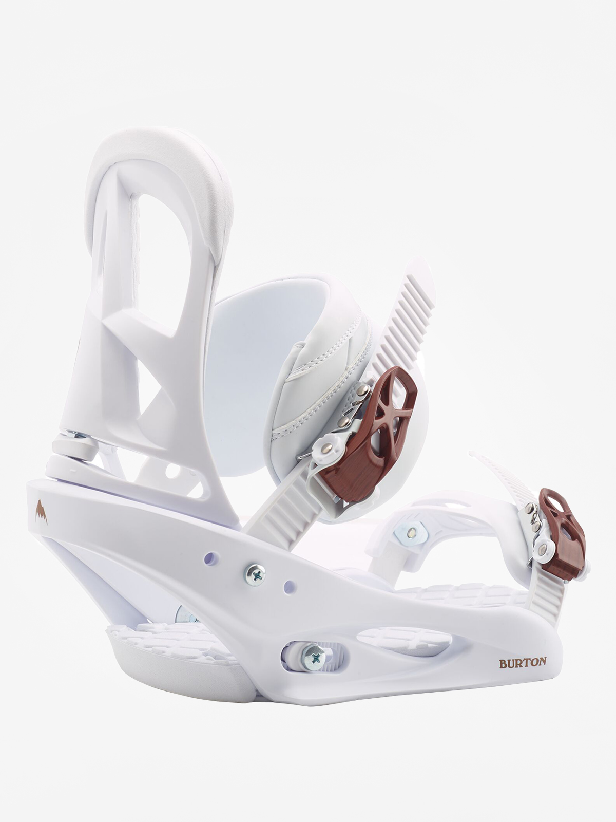 Womens Burton Stiletto Snowboard bindings (white)