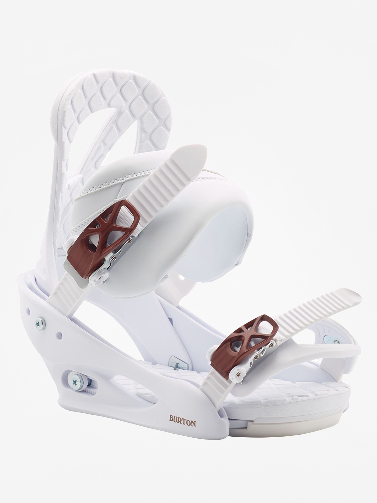 Womens Burton Stiletto Snowboard bindings (white)