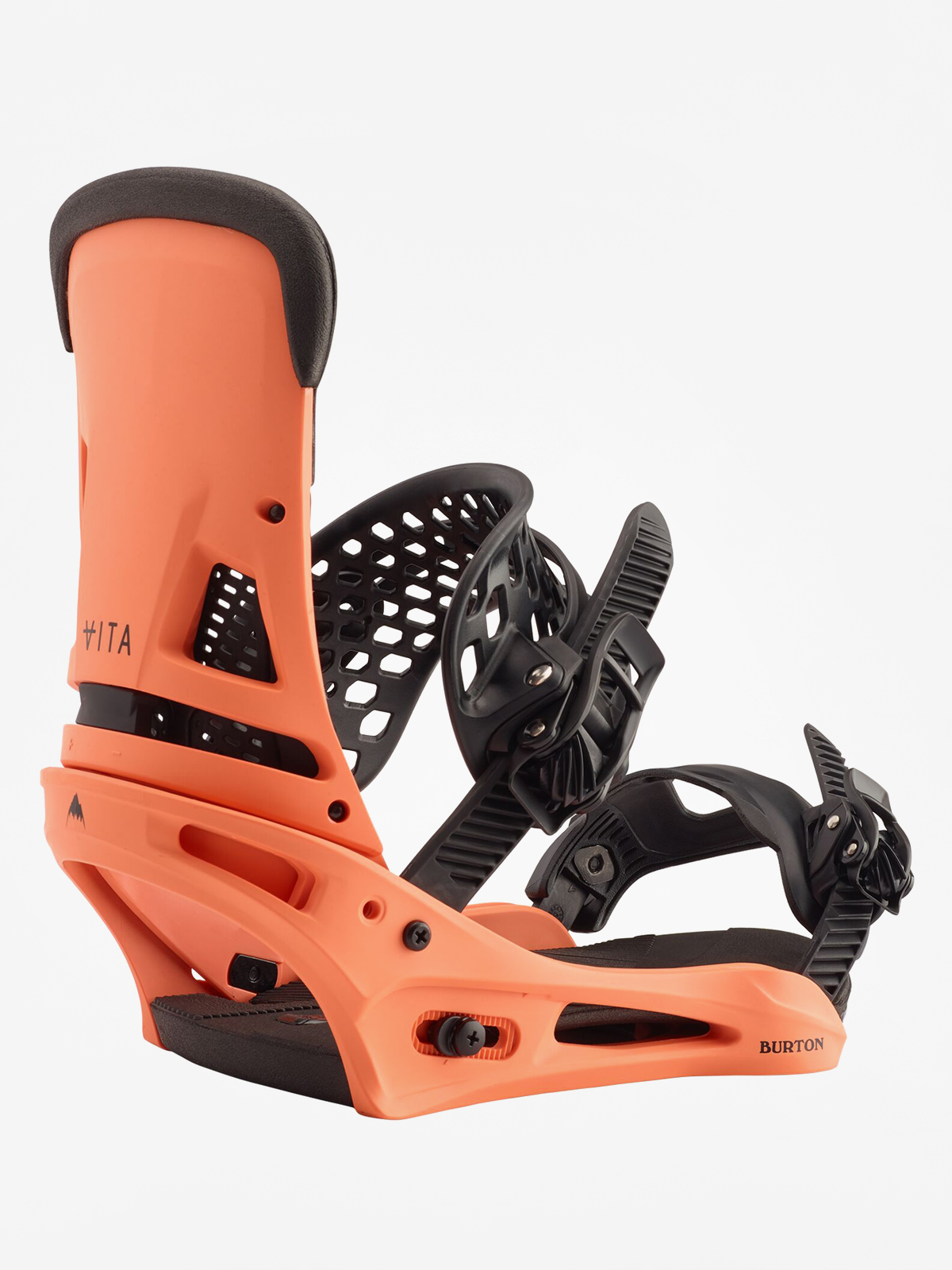 Mens Burton Malavita Snowboard bindings (spicy salmon)