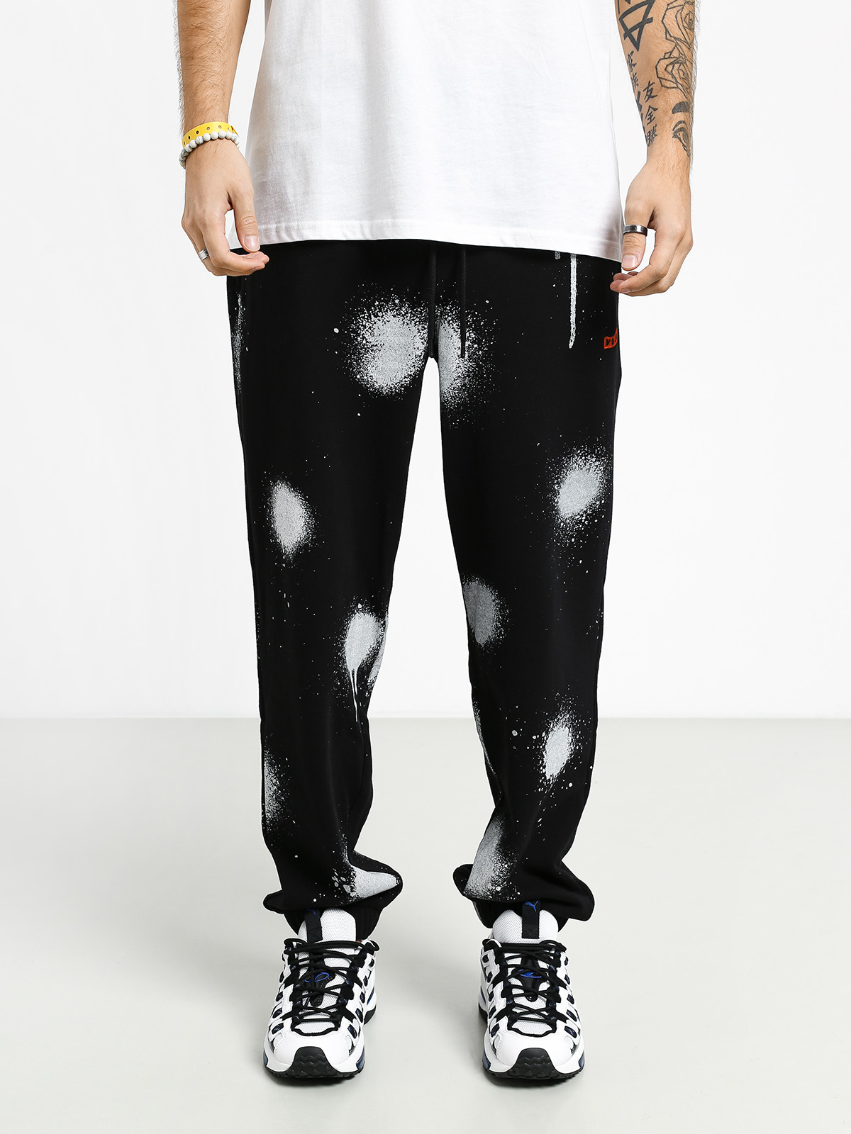 Volcom Spraydot Fleece Pants (black)