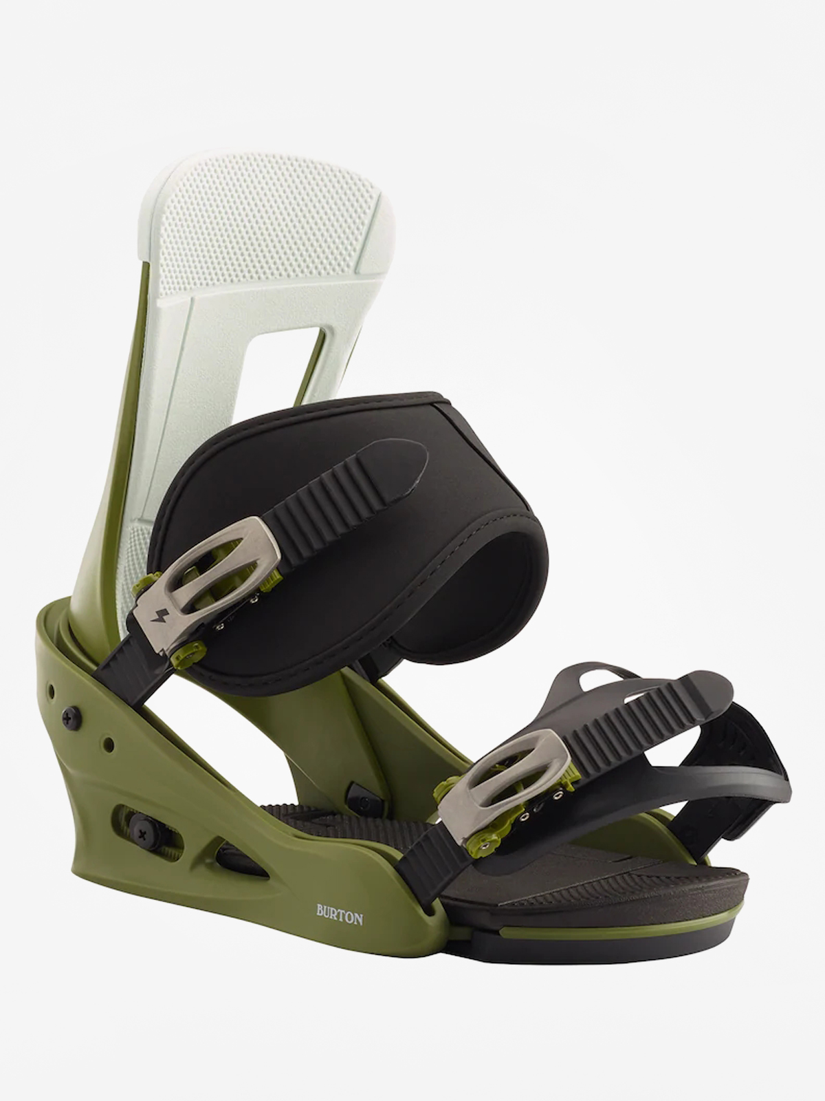 Mens Burton Freestyle Snowboard bindings (camp on green)