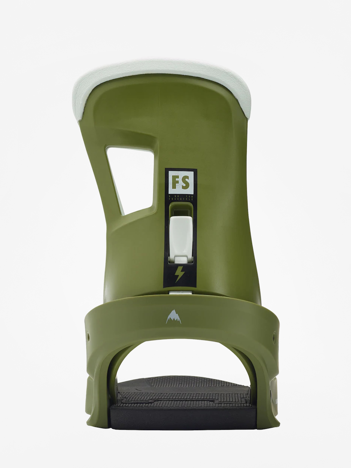Mens Burton Freestyle Snowboard bindings (camp on green)