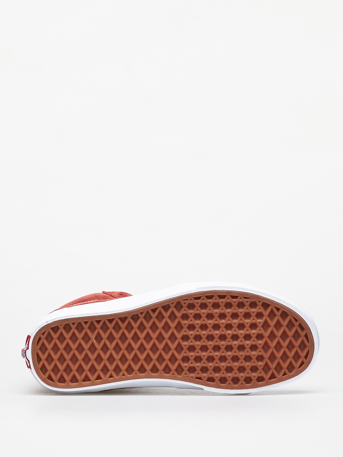 Vans Sk8 Hi Schuhe (pig suede/brnt brcktrwht)