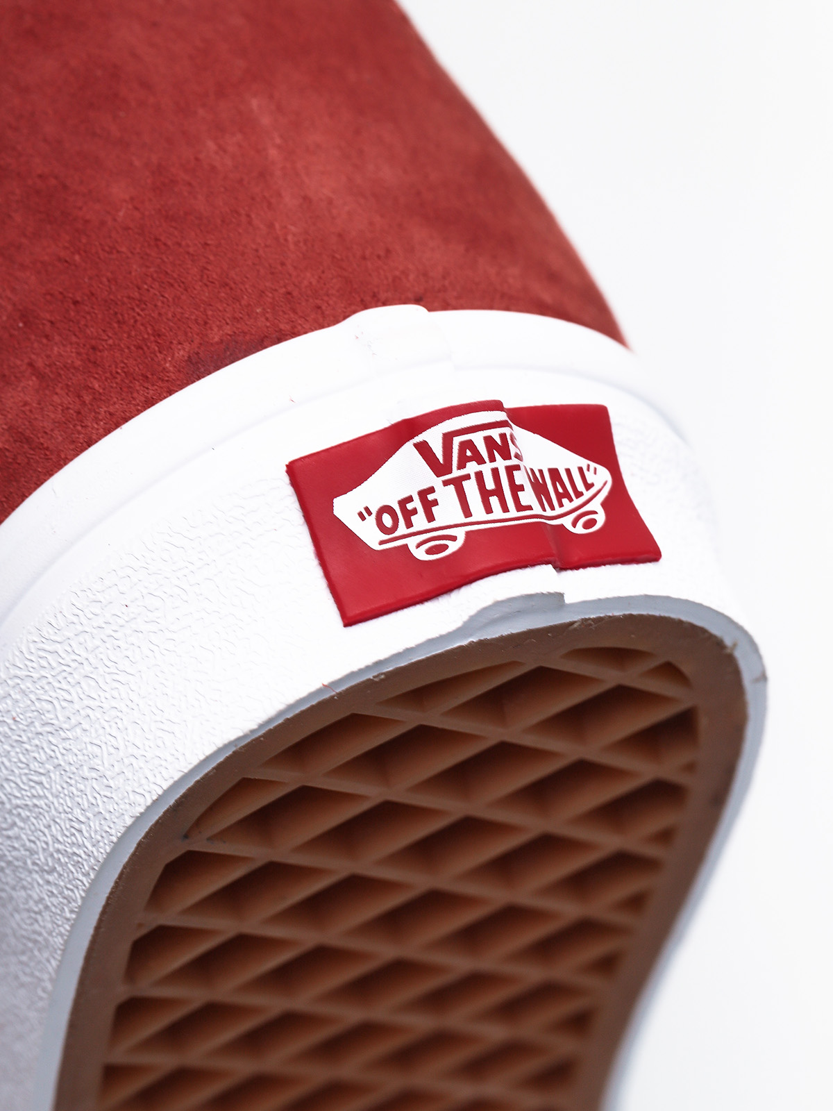 Vans Sk8 Hi Schuhe (pig suede/brnt brcktrwht)