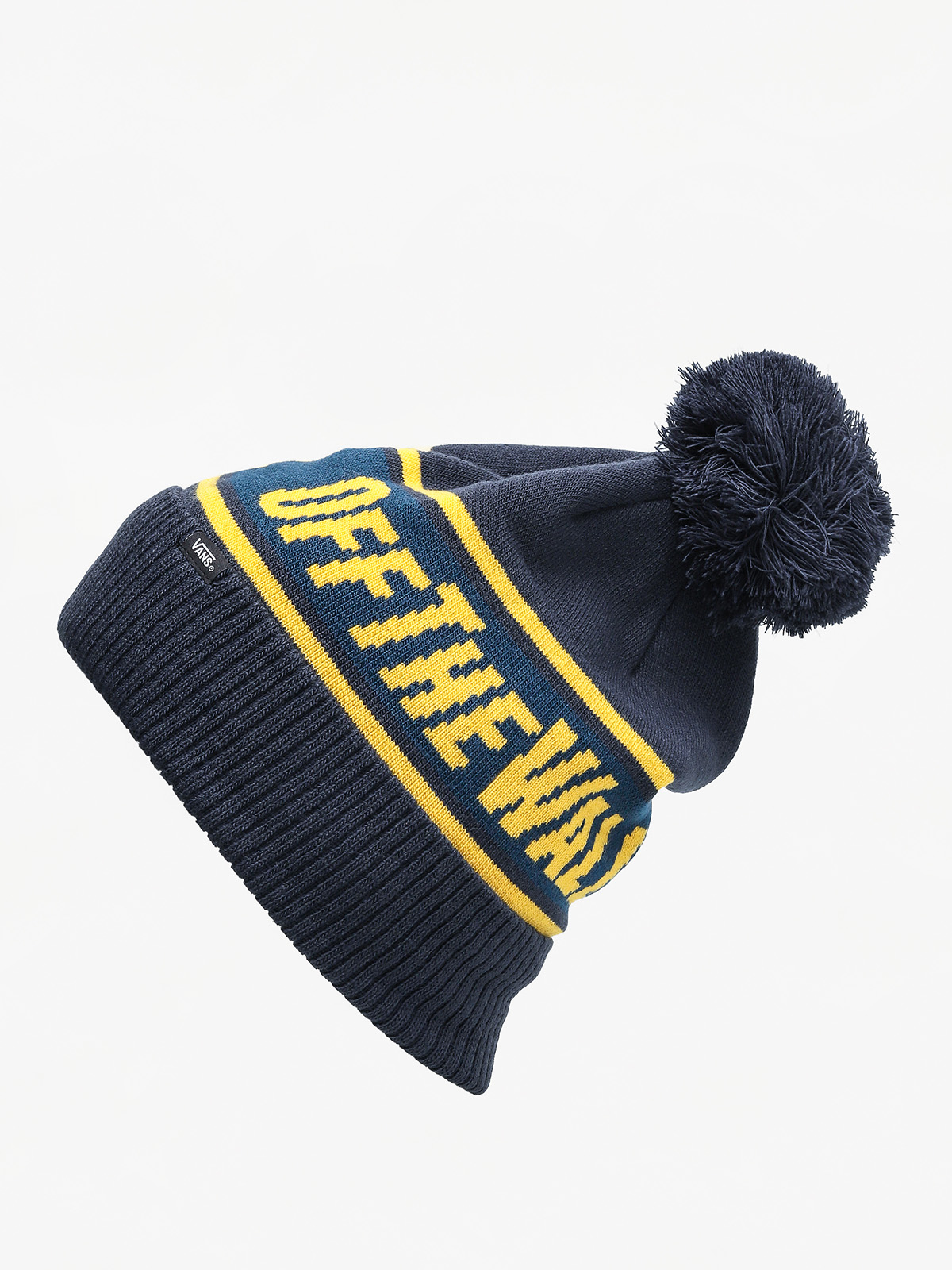 vans off the wall pom beanie