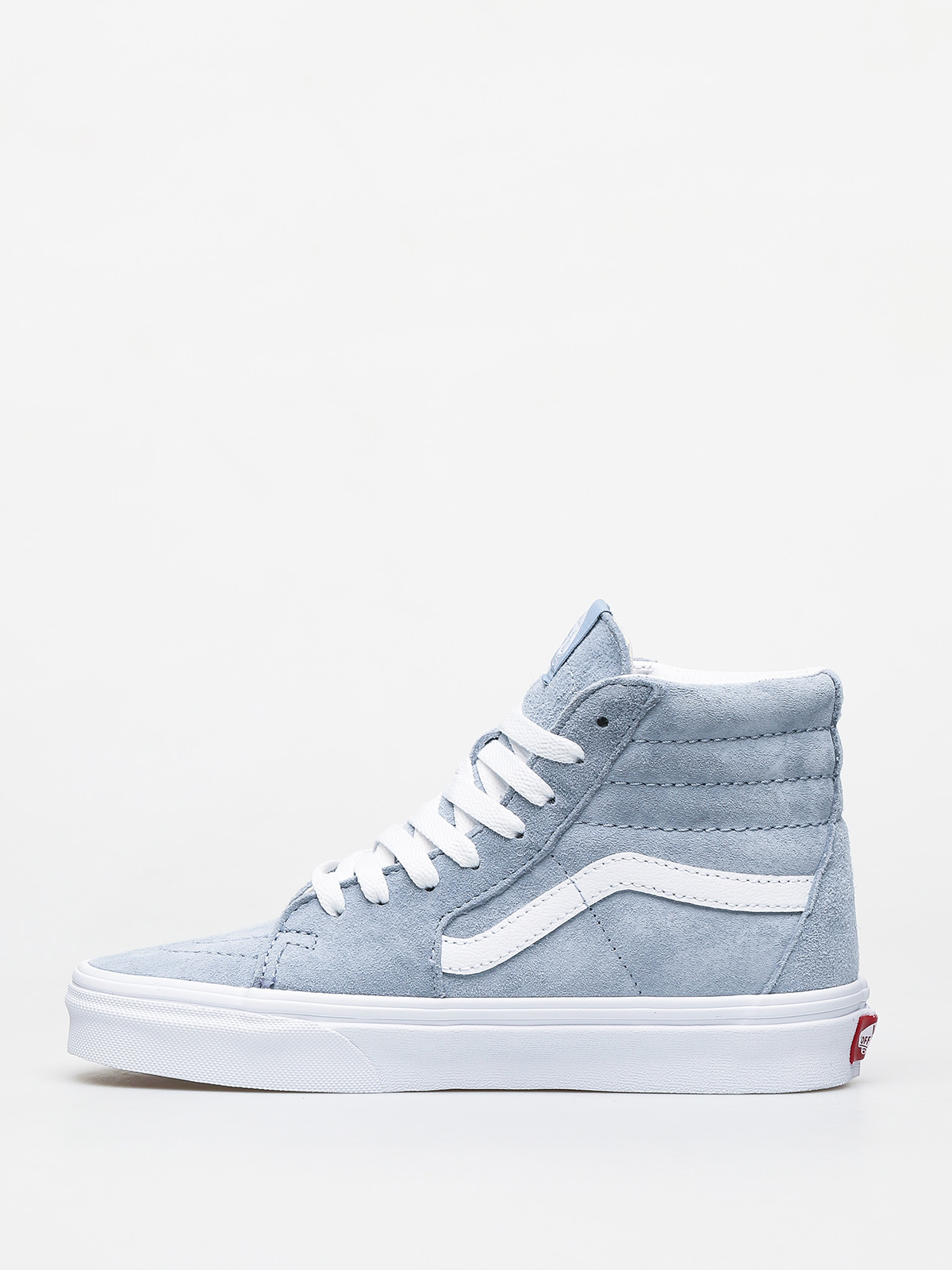 vans sk8 hi blue suede