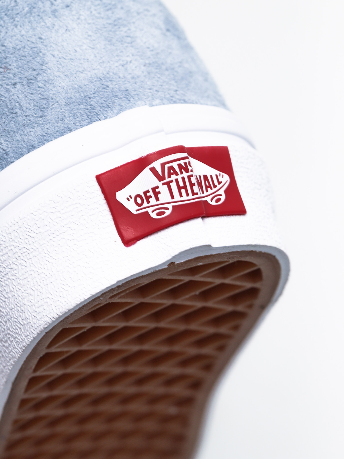 Vans Sk8 Hi Shoes (pig suede/blue fog/true white)