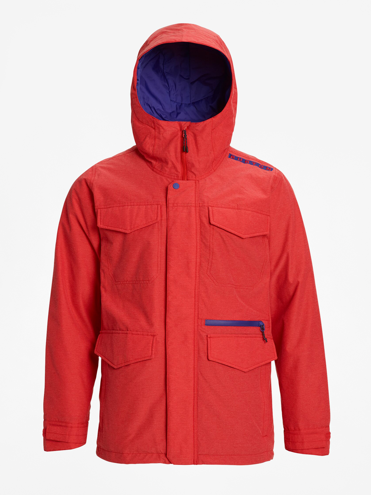 Mens Burton Covert Snowboard jacket (flame scarlet rpstp)