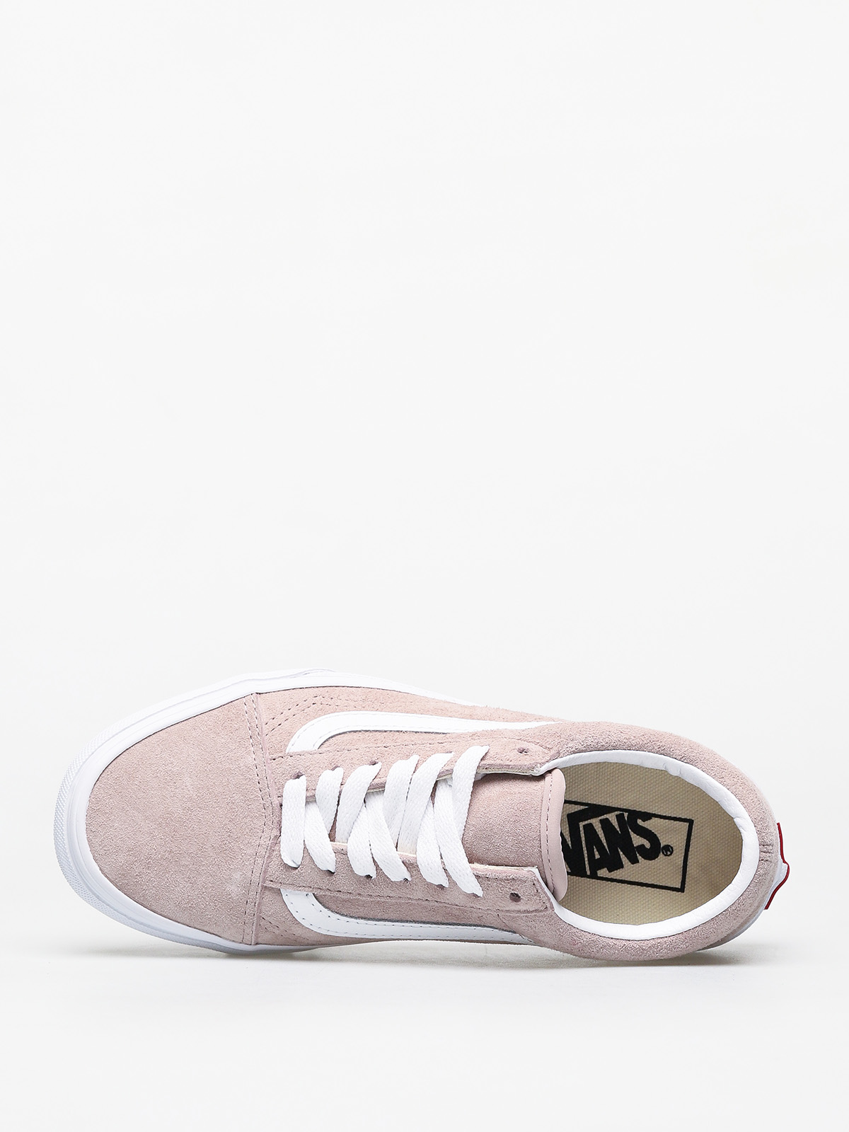 Vans Old Skool Schuhe (pig suede/shadow gray/true white)