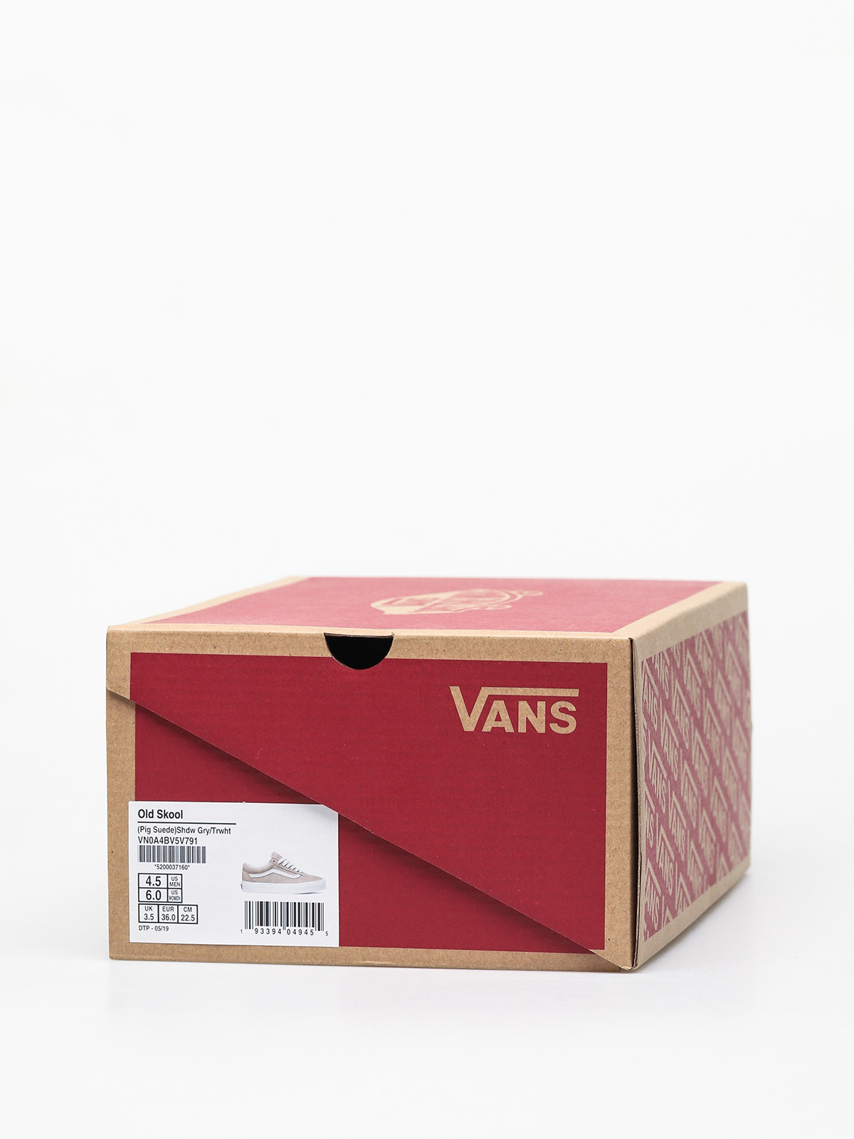 vans pig suede old skool shadow gray