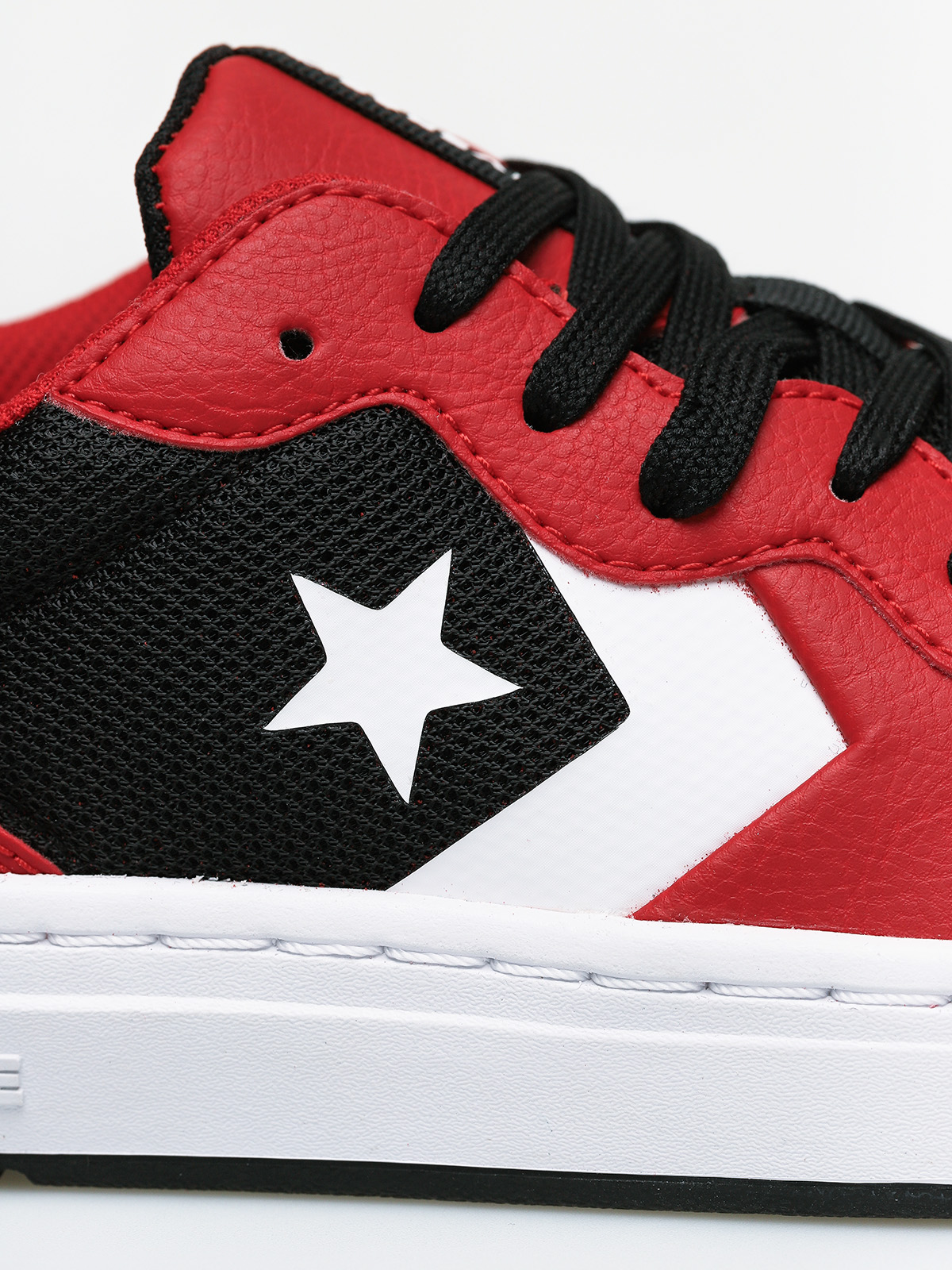 Converse Rival Ox Shoes (black/red/white)