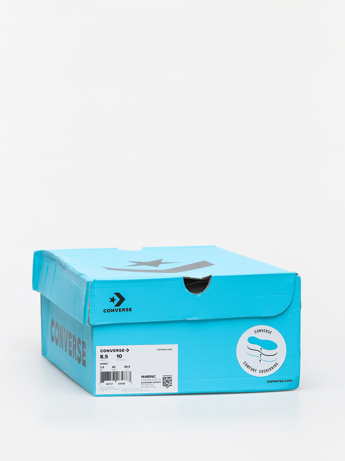 Converse Rival Ox Shoes (black/red/white)