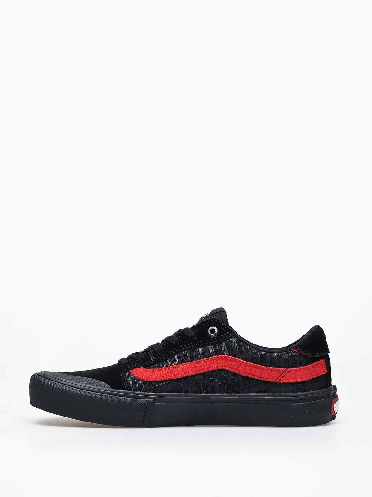 Vans Style 112 Pro Shoes black (black/black/red) - Main Image