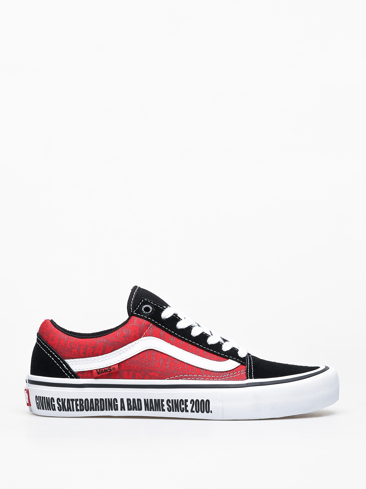 Vans X Baker Old Skool Pro Shoes black (black/white/red)