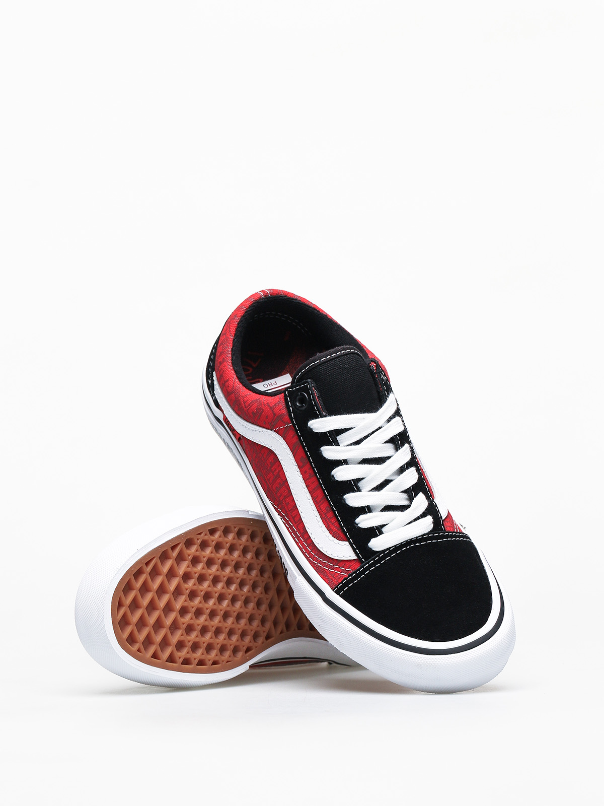 Vans X Baker Old Skool Pro Shoes black (black/white/red)