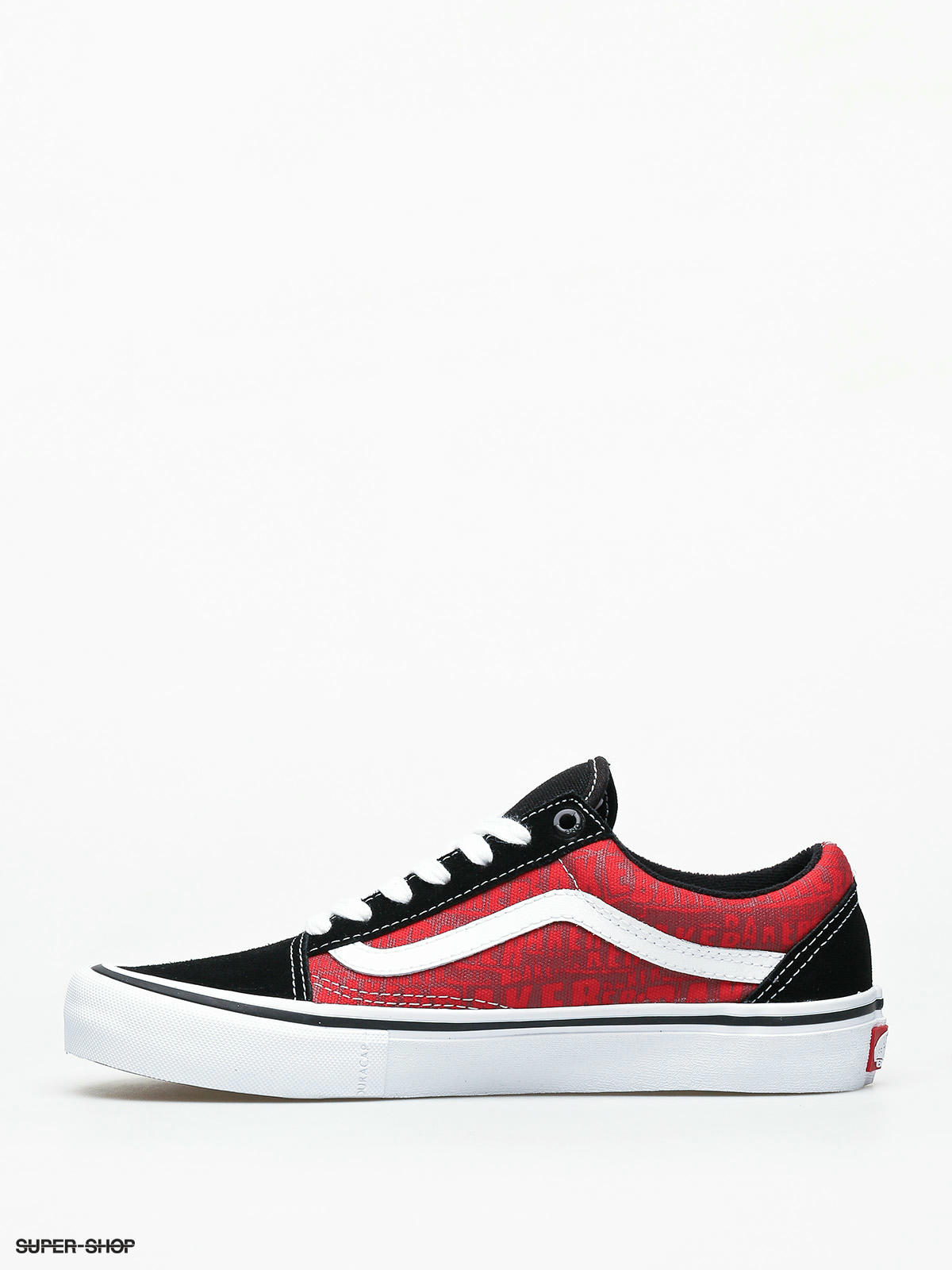 Vans X Baker Old Skool Pro Shoes (black/white/red)