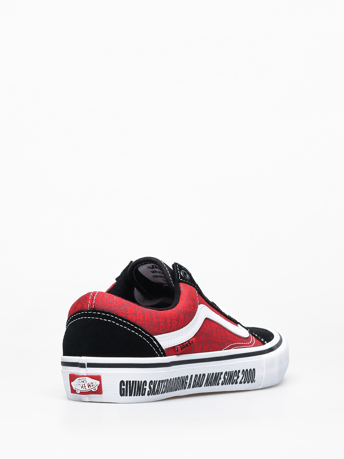 Vans X Baker Old Skool Pro Shoes (black/white/red)